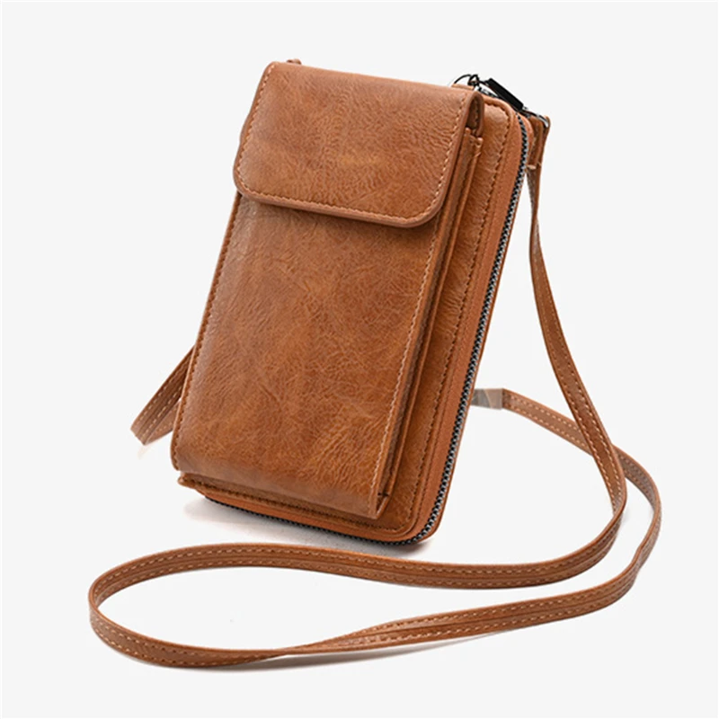 

Fashion Ladies Small Crossbody Messenger Bags Women Shoulder Bag Wallet Mini PU Leather Card Holder Female Purse