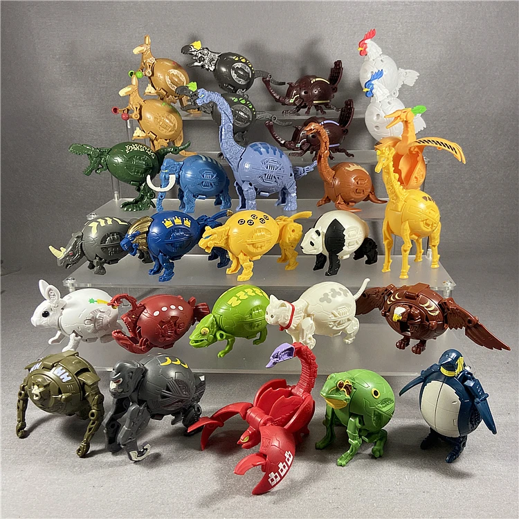 

Bandai Deformed Egg Toys Mechanical Beast Deformed Spirit Capsules 80s Dinosaur Skeleton Monster Egg with Movable Joints