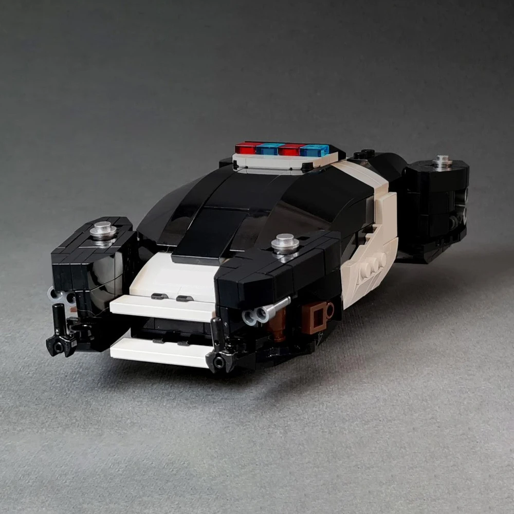 BuildMOC классические фильмы Totall Recall строительные блоки модель парящая полицейская