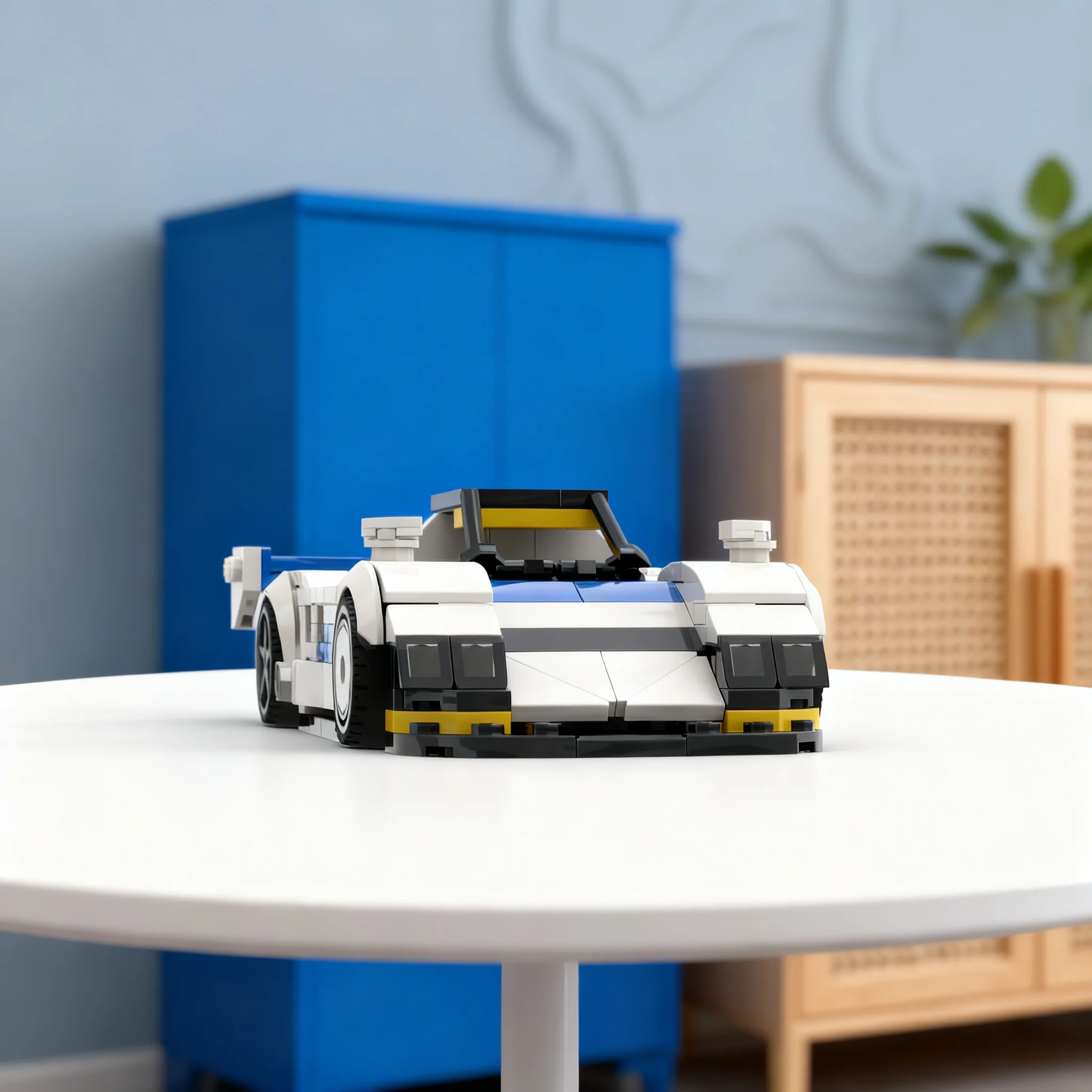 Фото 274 детали MOC Mazdaed 787B Le Mans City Champions, модель из строительных блоков, игрушка для сборки, рождественские подарки, образовательная коллекция №1