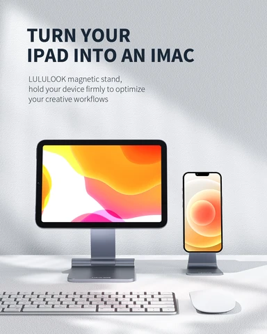 LULULOOK Магнитная подставка для iPad Mini 7/6 - Удобство и защита — пример использования