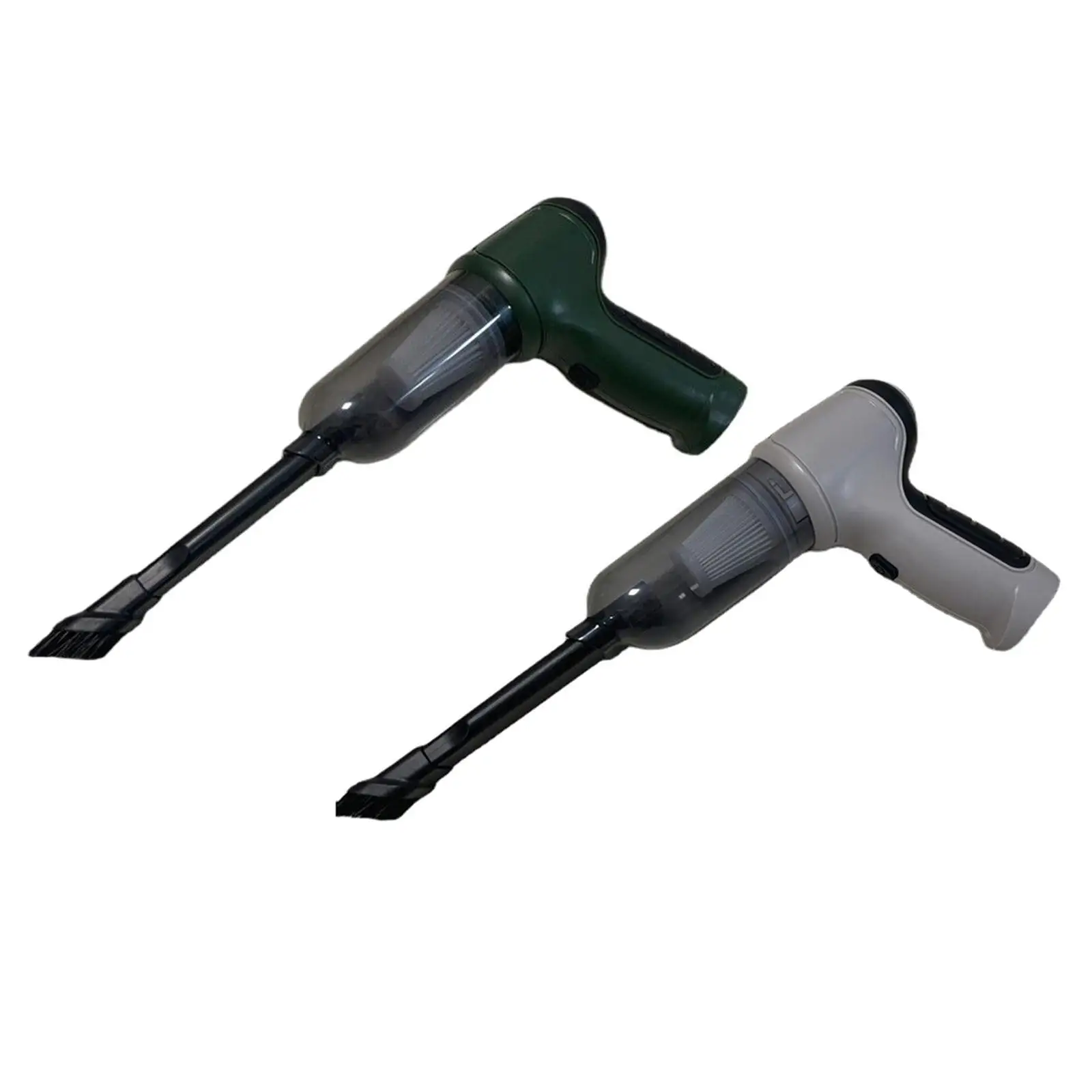 

Car Vacuum Cleaner Cordless Handheld USB Charging 120W Dark Green