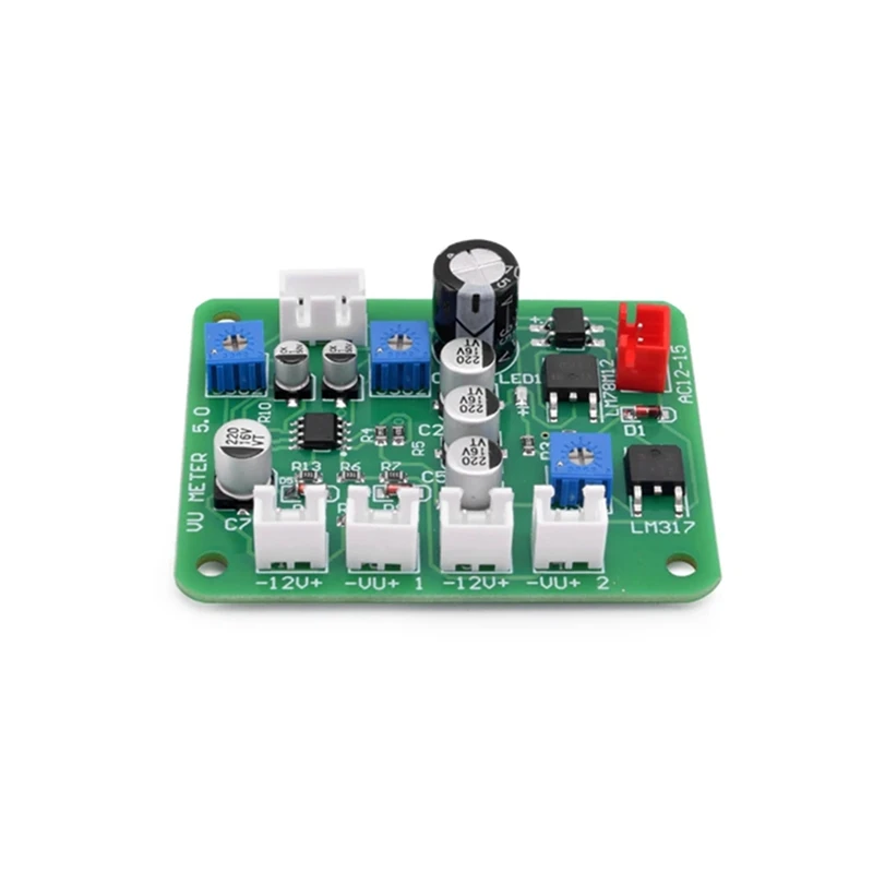 Панель стереоусилителя VU Level измеритель звуковых сигналов + 2 шт. Meter 9-12 В DC плата