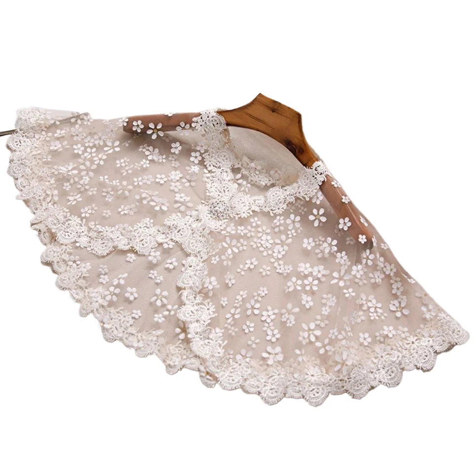 Накидка-болеро для девочек свадебное вечернее платье принцессы с цветочным