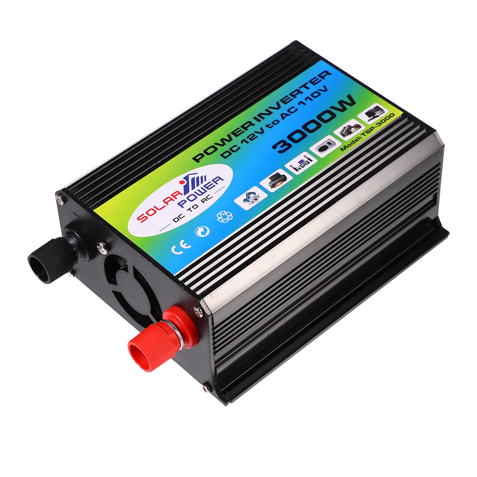 

1 Set Car Converter DC 12V To AC 110V Inverter with Dual USB