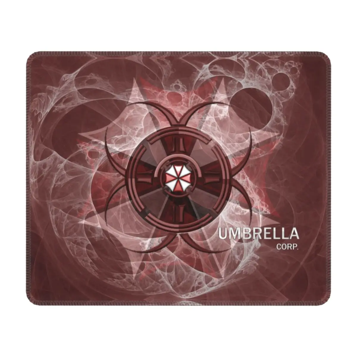 

Umbrella Corporation Bloody Logo Mouse Pad With Locking Edge Waterproof Game Mousepad Rubber Base Video Game Office Computer Mat