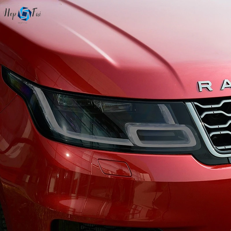 

Car Headlight Protective Film Smoke Black Tint Wrap Vinyl TPU Sticker For Range Rover Vogue Sport Evoque Defender Discovery 4 5