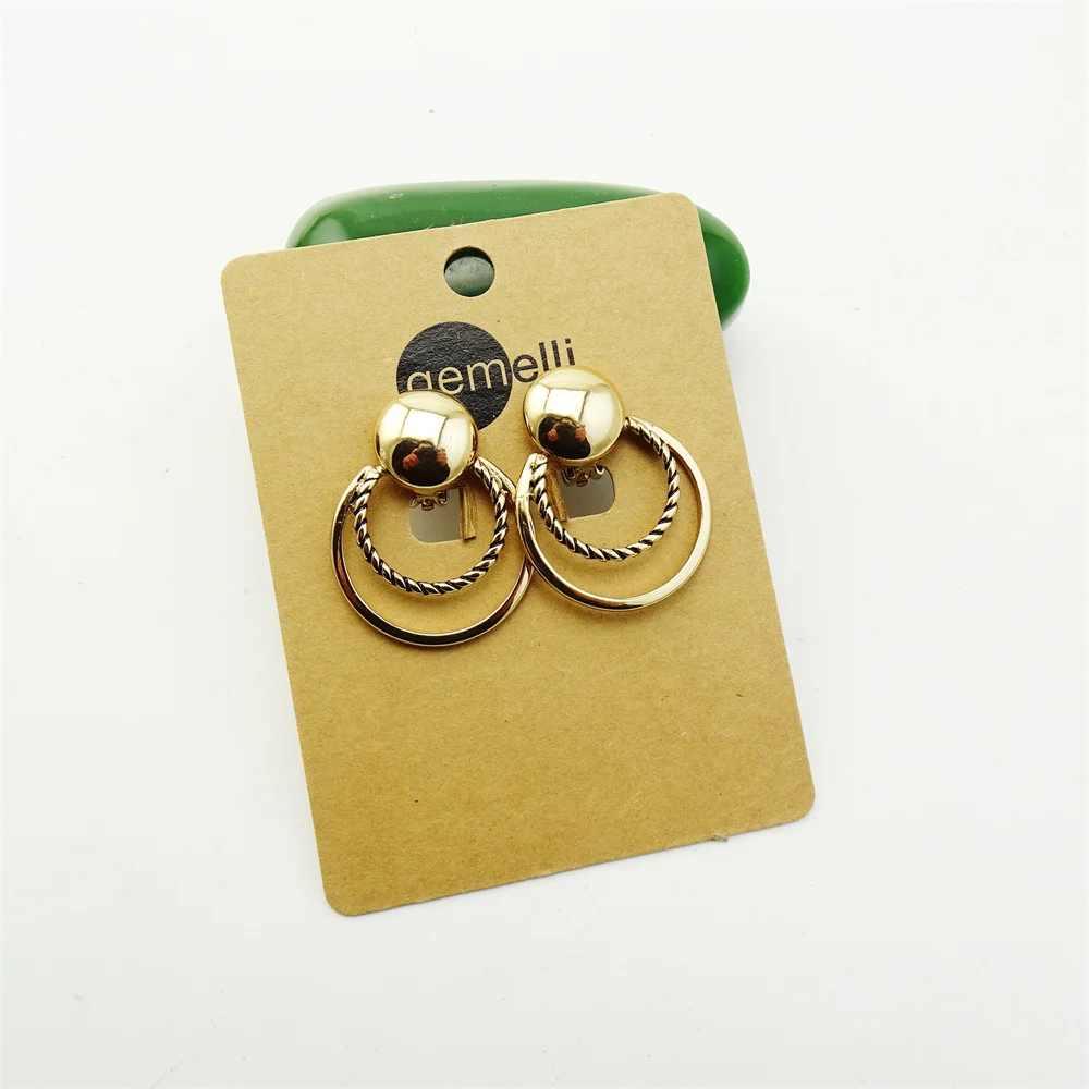 K40 Европейская и американская внешняя торговля Изысканные простые ретро-серьги