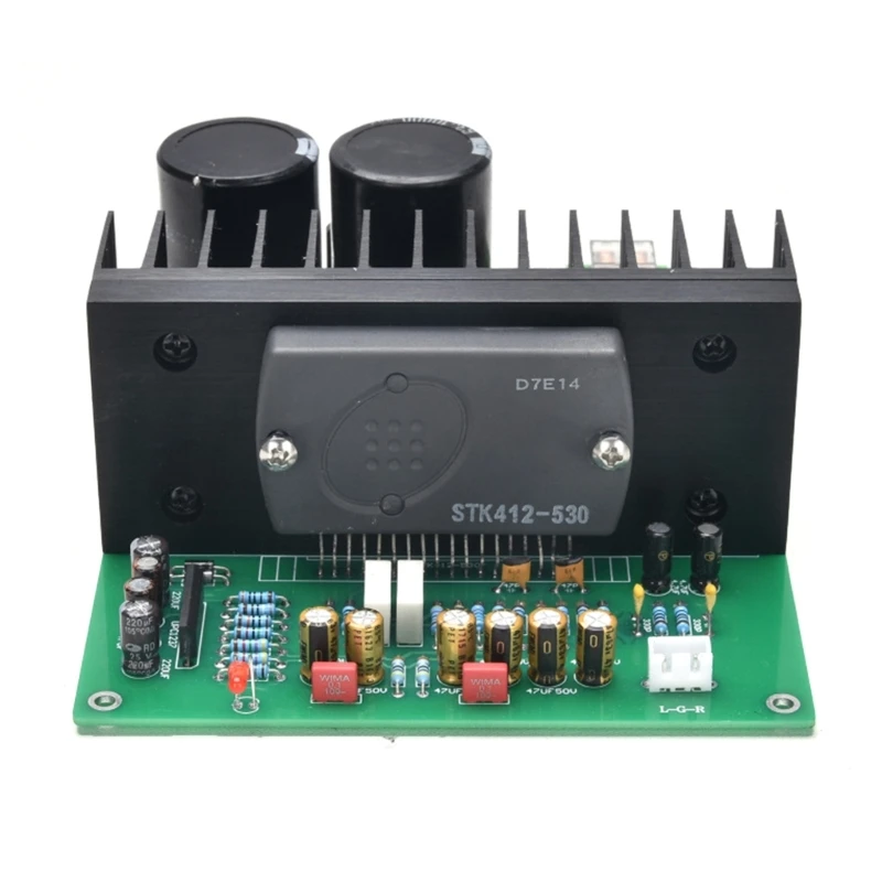 Компактная плата усилителей STK412-530 200 Втx2 6 Ом для индивидуальных настроек звука