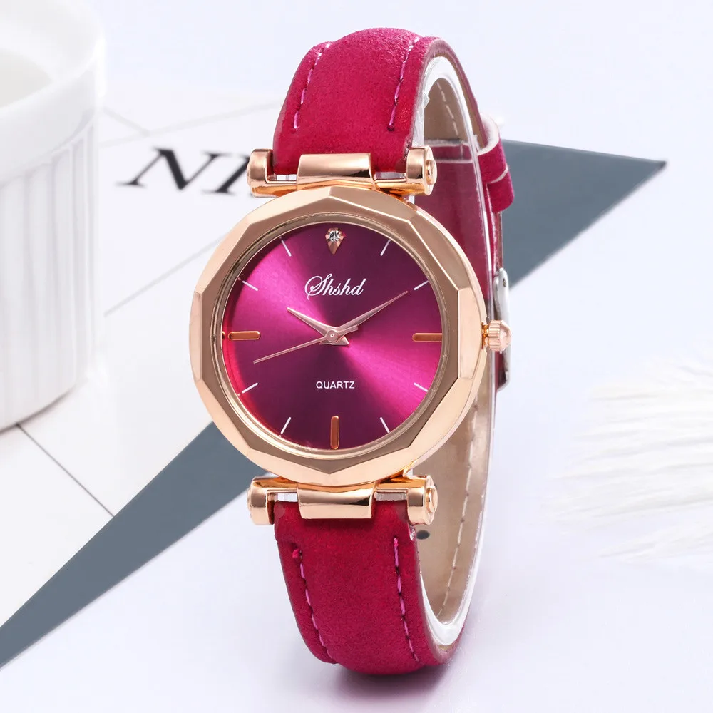 

Fashion Women Leather Casual Watch Luxury Analog Quartz Crystal Wristwatch Watch For Women Reloj Mujer часы женские тренд 2023
