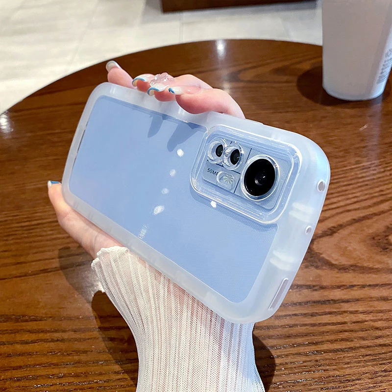 Противоударный прозрачный мягкий чехол с подушкой безопасности для Xiaomi 11/12 12Pro Mi