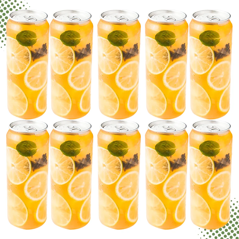 10 шт. пустые бутылки для сока контейнер хранения ПЭТ-контейнеры пищевых