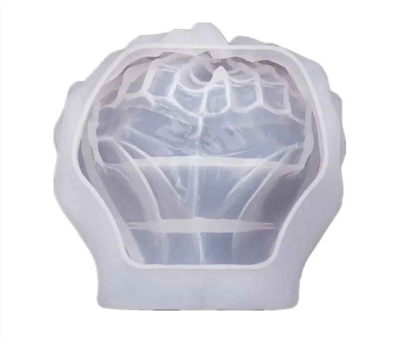 

Crystal Epoxy Resin Mold Two-hand Model Hand Storage Dish Ashtray Mirror Silicone Mold Clay Plaster Gypsum Mold