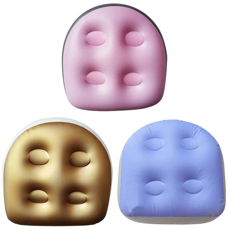 

Spa And Hot Tub Booster Seat Inflatable Bathtub Massage Cushion Relaxing Massage Cushion Spa Supplies