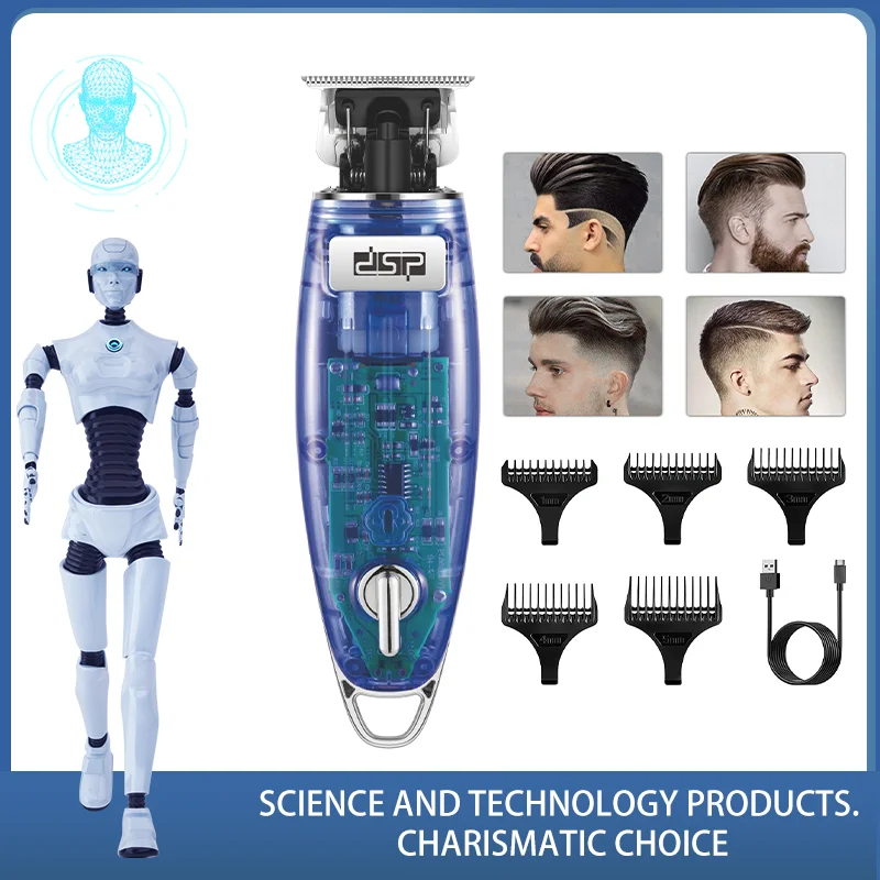 

Hair Cutting Machine Trimmer Professional Hair Clipper Rechargeable Cut Trimmer Barber Cordless Electric Clippers Neuk Machine