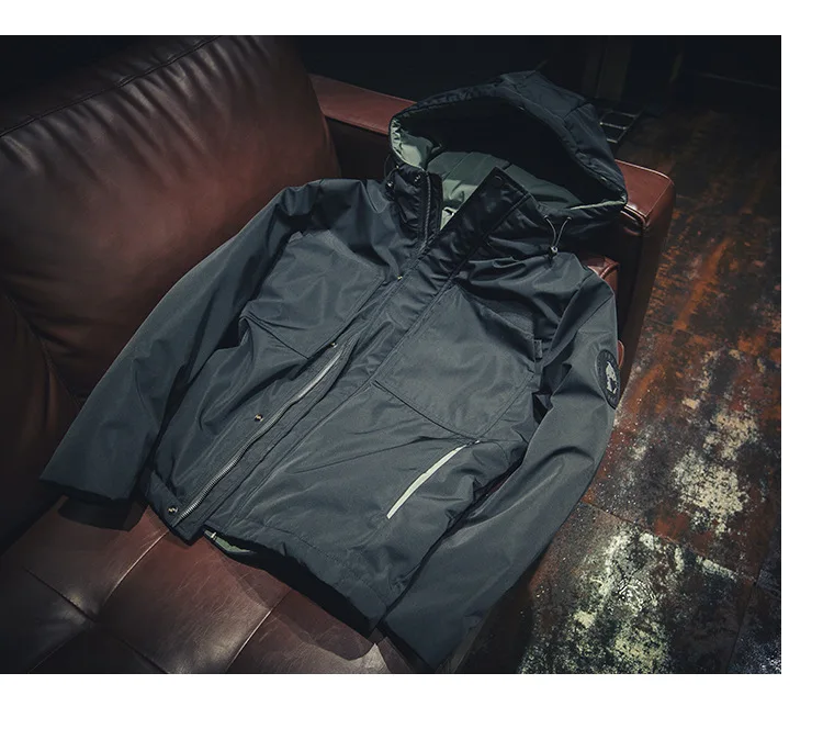 Winter Hooded Short Down Jacket Men Loose Trendy Brand Large Man Thickened Warm Jackets Coat White Duck Sleeveless Downjacket