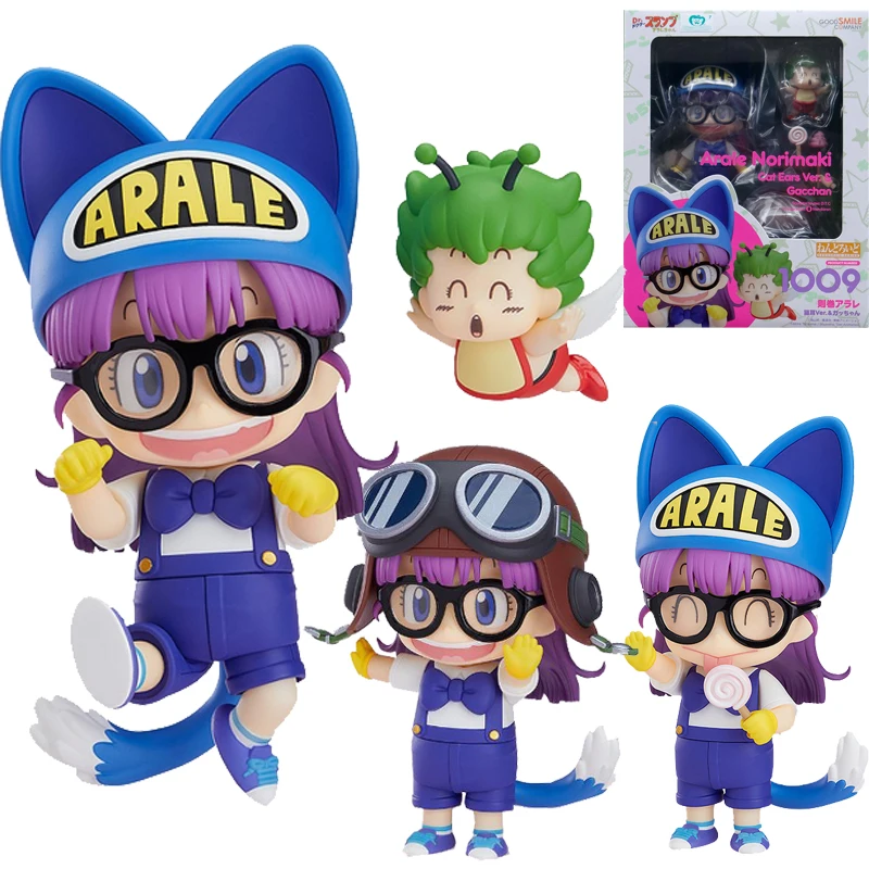 

Оригинальная фигурка кошачьего улыбки верблюда 1009 Arale Norimaki NENDOROID Dr Slump, аниме фигурка, коллекционные игрушки, подарки