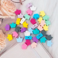 10pc silicone beads baby teething bpa free food grade care silicone dentition beads diy pacifier chain accessories newborn toys