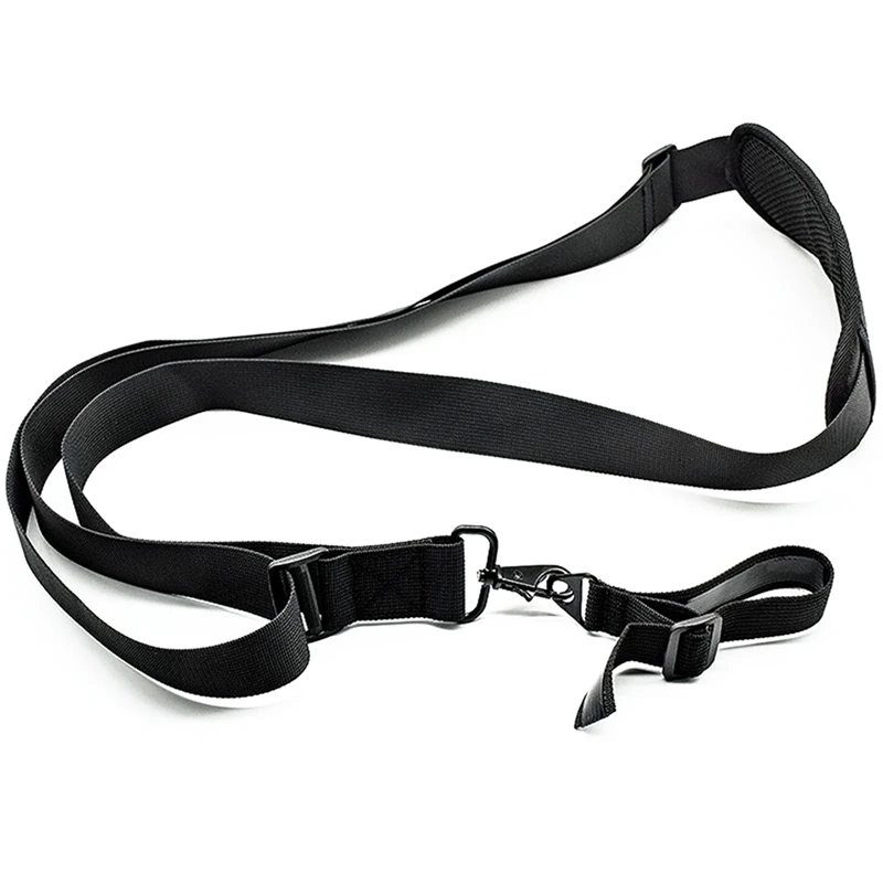 

2 Pieces Of 3.8 X 110 Cm/1.5 X 43.3 Inches Black Weed Eater Shoulder Strap Universal Adjustable Blower Strap A