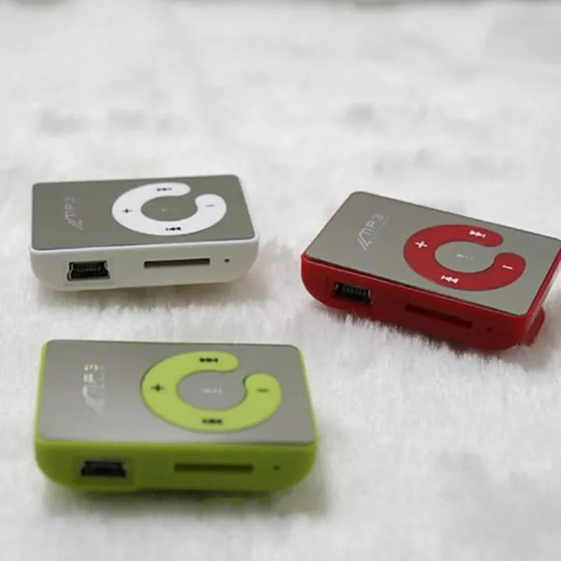 

Mini Mp3 Clip Card MP3 Music Player Mirror Card Clip High Quality Music Playback