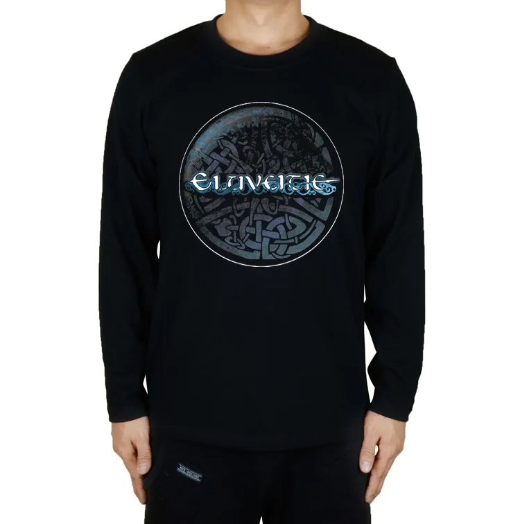 

4 kinds Eluveitie Rock full long sleeve Brand black shirt mma fitness Viking Folk Metal Cotton streetwear skateboard Customize