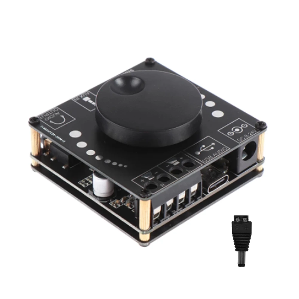 

Mini 20W+20W BT 5.0 Wireless Audio Digital Power Amplifier Mobilephone Control Stereo Board Amp Dual Channel Amplificador
