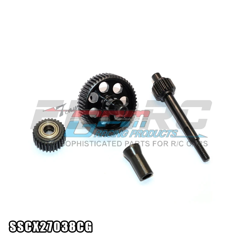 

GPM AXIAL 1/10 SCX10 II 90047 Багги лазание автомобильные обновленные Аксессуары Металлическая закаленная сталь Средний Редуктор комплект