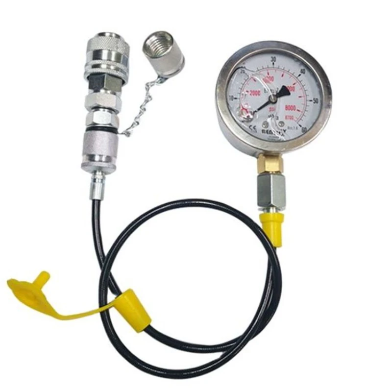 

Запчасти для экскаватора Forcats, быстроразъемный манометр для экскаватора, испытательный шланг, соединитель для гидравлического насоса, испытательный соединитель