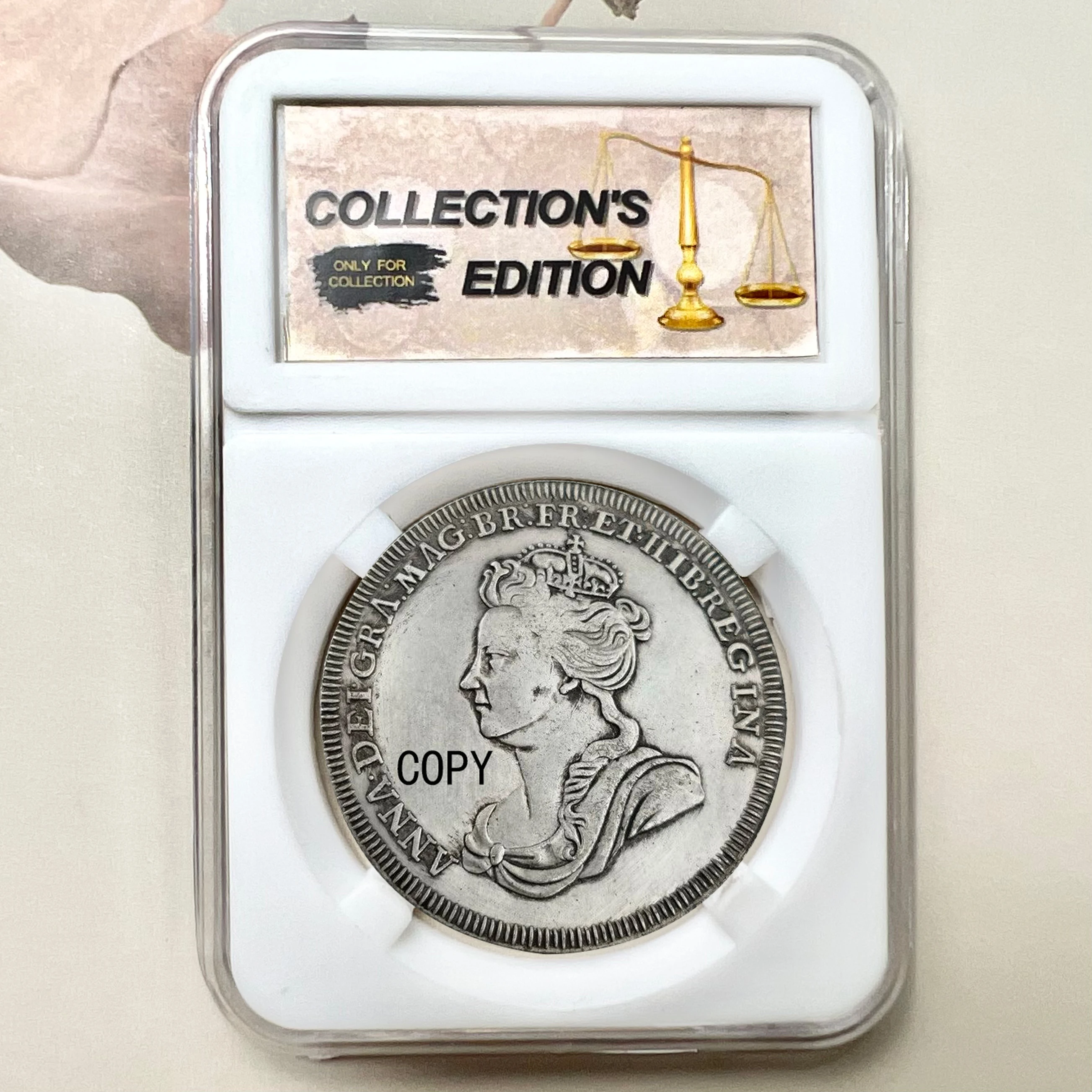 Tsarist Россия замок морская карта дальности копия монет монета коллекция старые