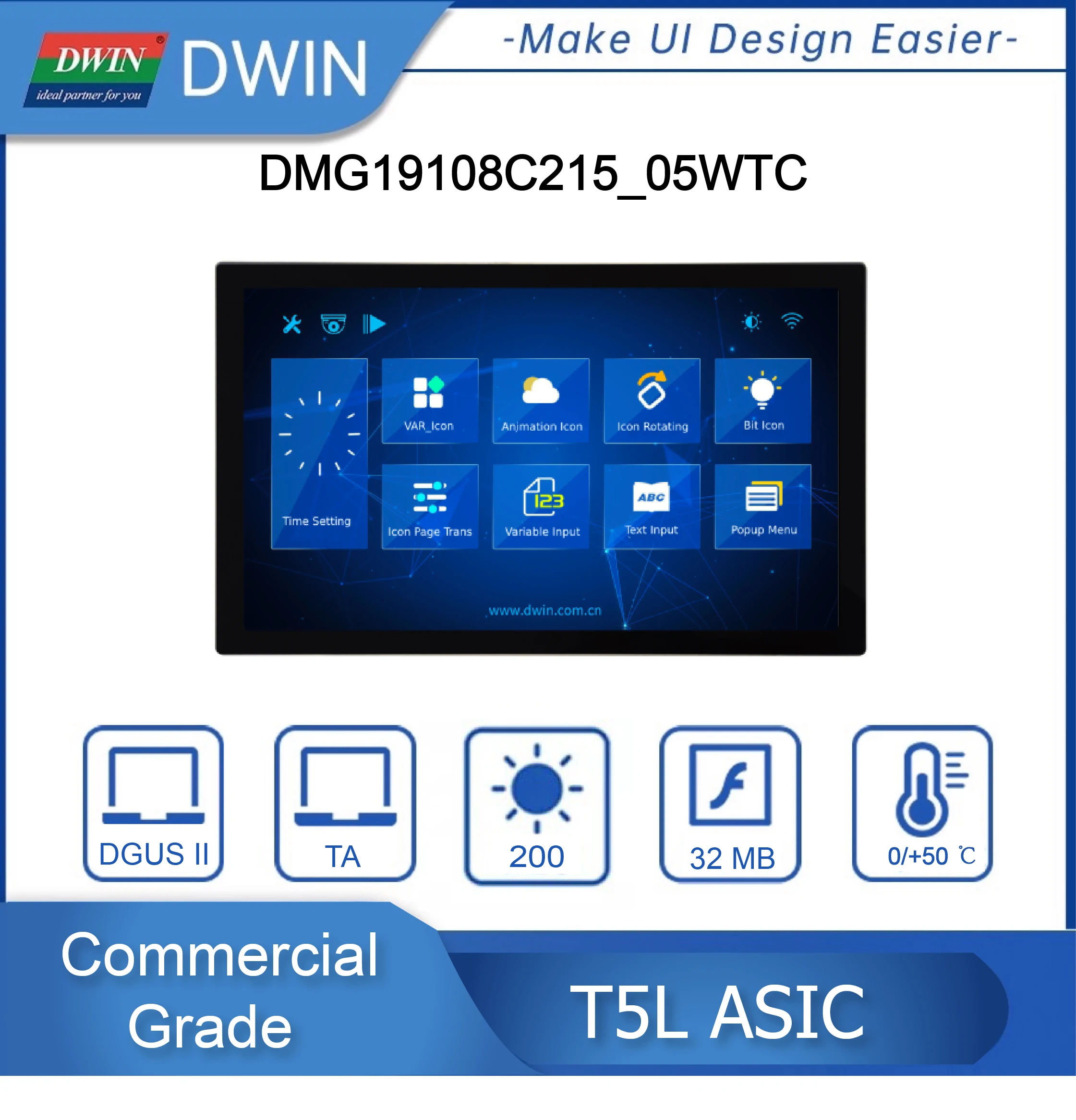 

DWIN 21,5 Дюймов 1920*1080 пикселей 16,7 М цвета IPS широкий угол обзора 2K HD Смарт-ЭКРАН CTP с GFF структурой