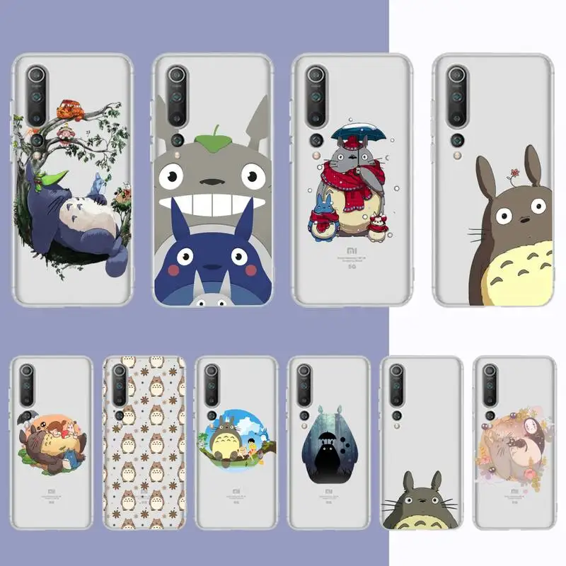 

Japan Anime Totoro Phone Case For Redmi Note 5 7 8 9 10 A K20 pro max lite for Xiaomi 10pro 10T