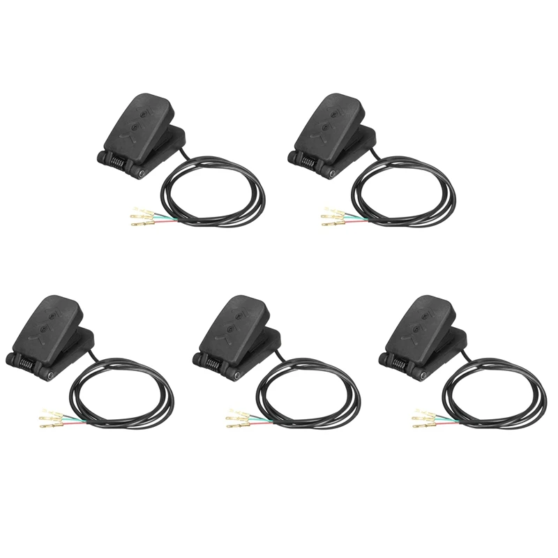 5 шт. сменная педаль для электрического автомобиля скутера лодки