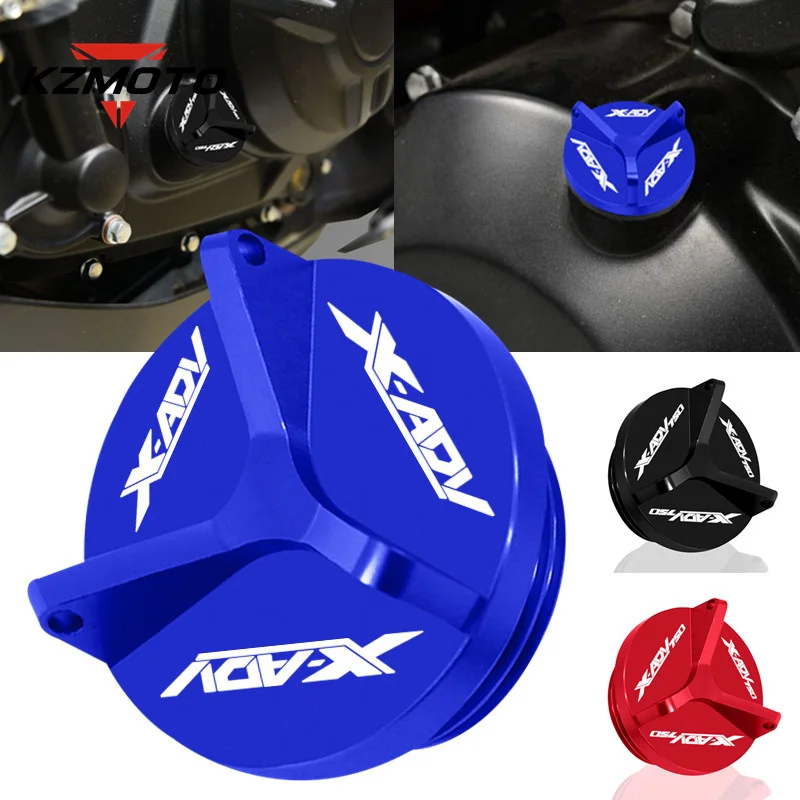 

Motorcycle Accessories For Honda XADV750 X-ADV 750 XADV 2017 2018 2019 2020 2021 Oil Filler Cup Engine Oil Cup Plug Cover Screw