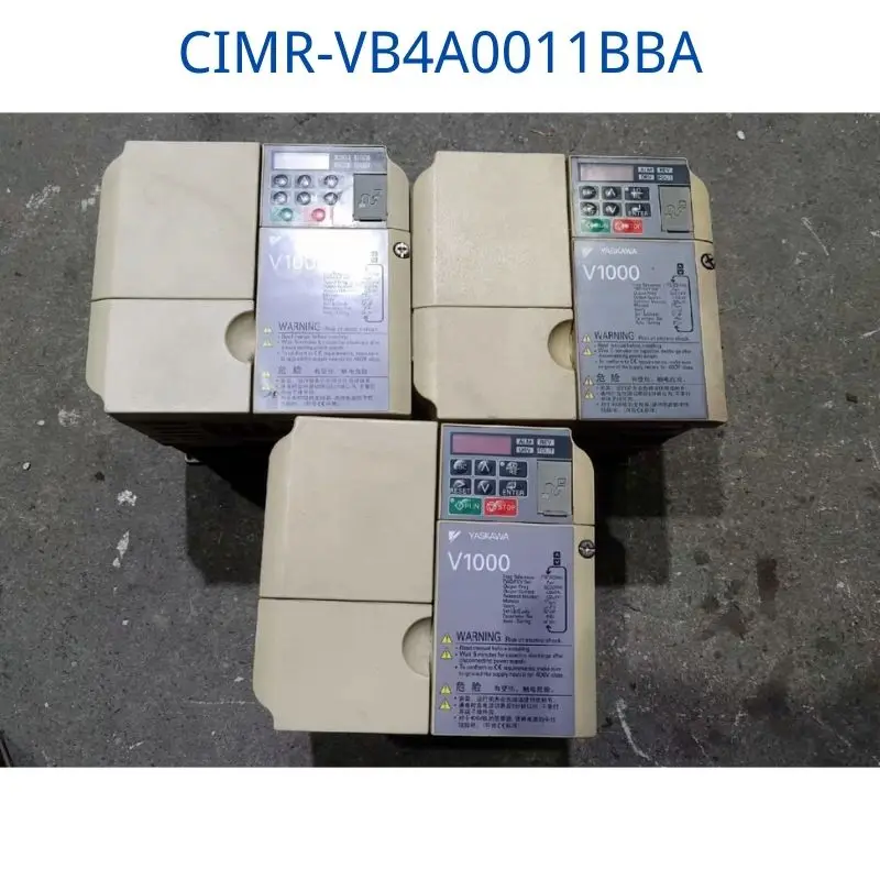 

Used frequency converter CIMR-VB4A0011BBA 5.5KW/3.7KW 380V functional test intact
