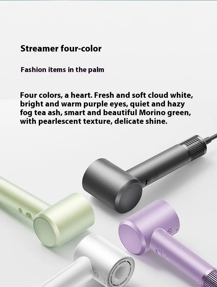 MIJIA H501 SE Высокоскоростной фен 62 м/с Скорость ветра Уход за волосами с