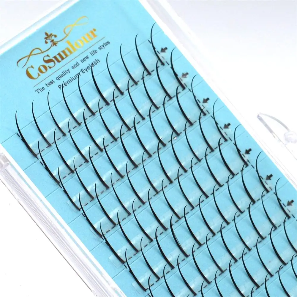 CoSunlour 120 Clusters DIY Шипы для наращивания ресниц индивидуальные ресницы 0,07 C D готовые объемные вееры Cilios пушистый макияж декодер (art.: 3920bcb84f447) - 3920bcb84f447