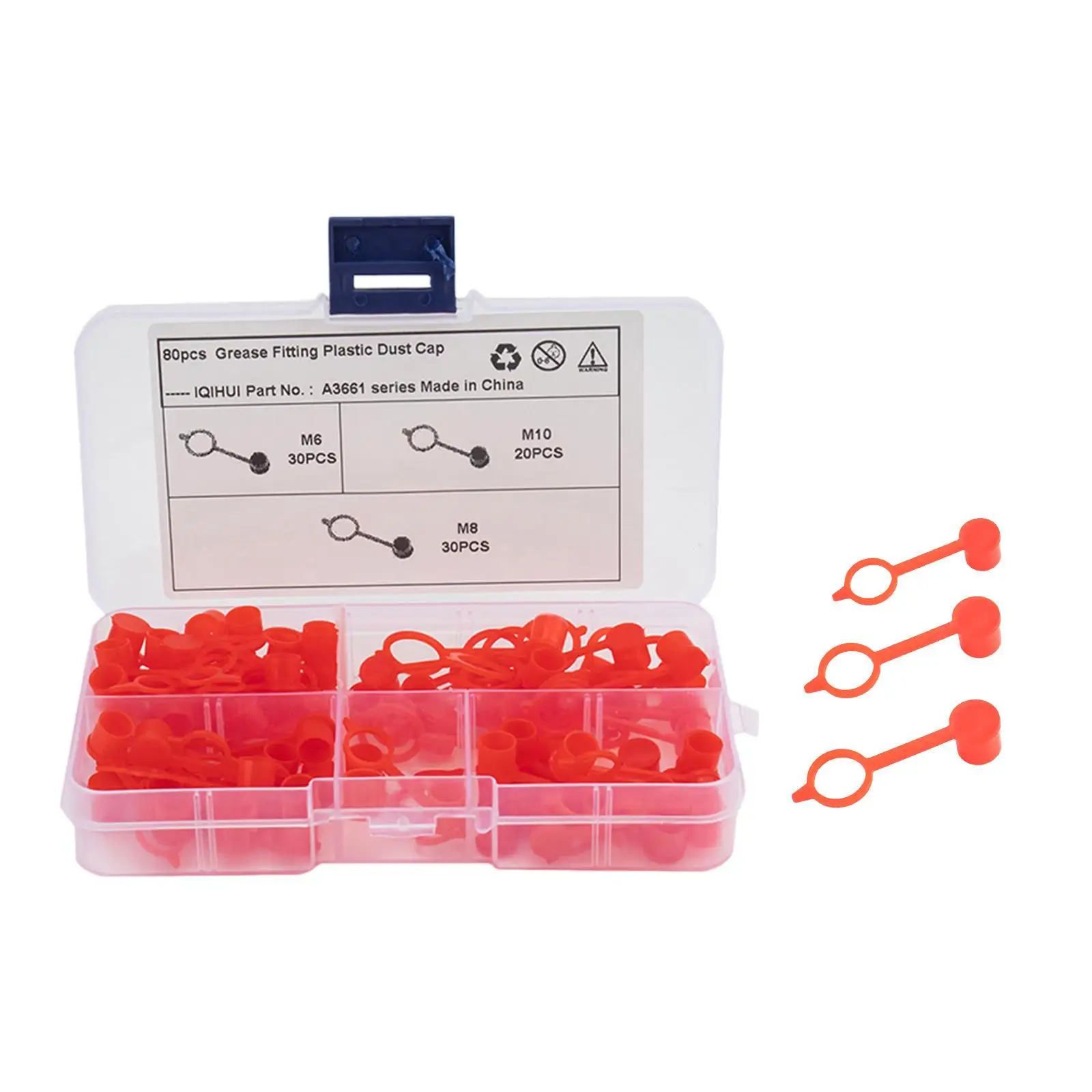 Стандартные колпачки для смазки детали портативные практичные