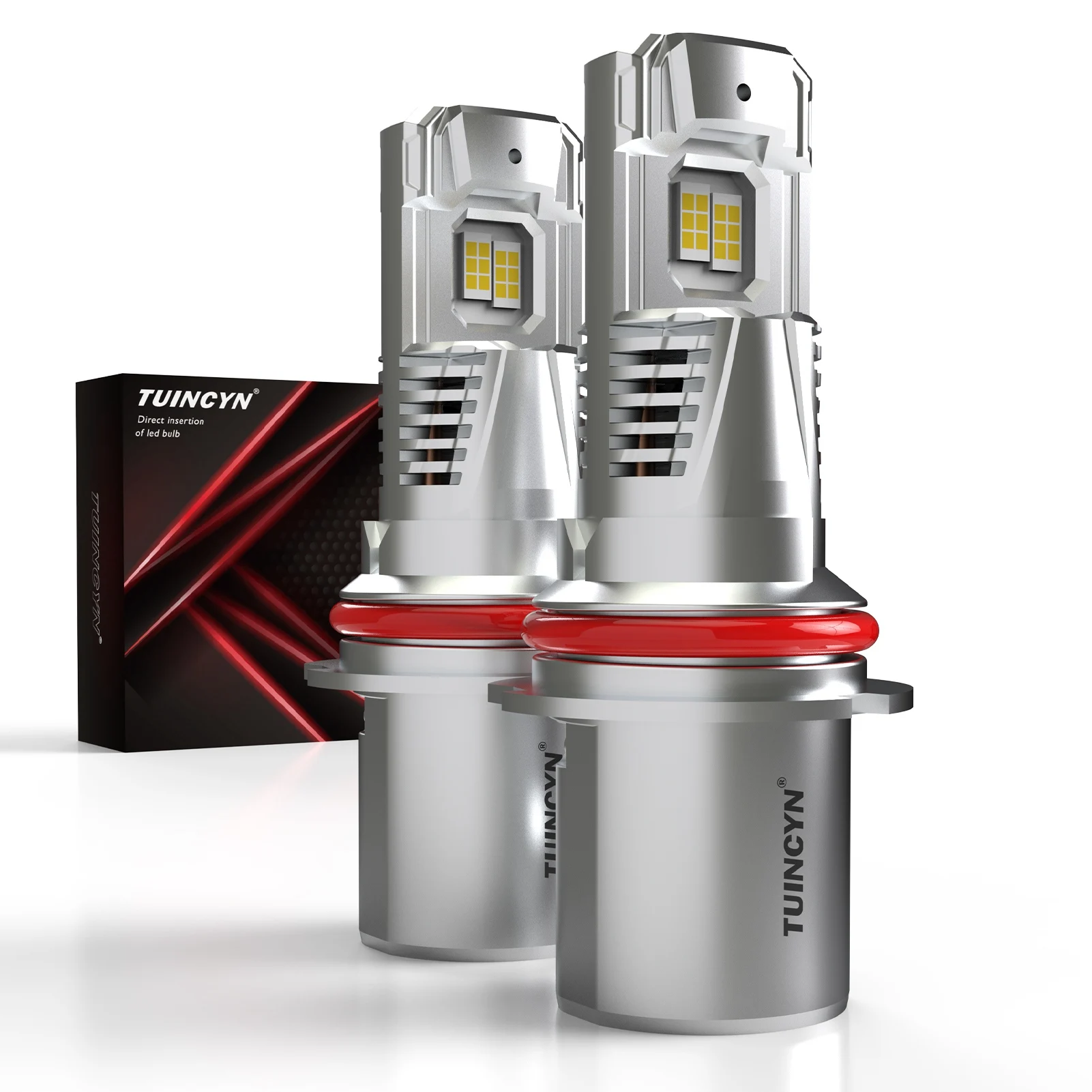 2 шт. автомобильные фары дальнего и ближнего света 9007 лм