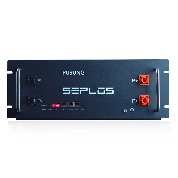 

Seplos PUSUNG-R 48V 100Ah Lifepo4 5kwh 10kwh Lithium Rack Mounted Solar Power Energy Home Battery Pack Storage System