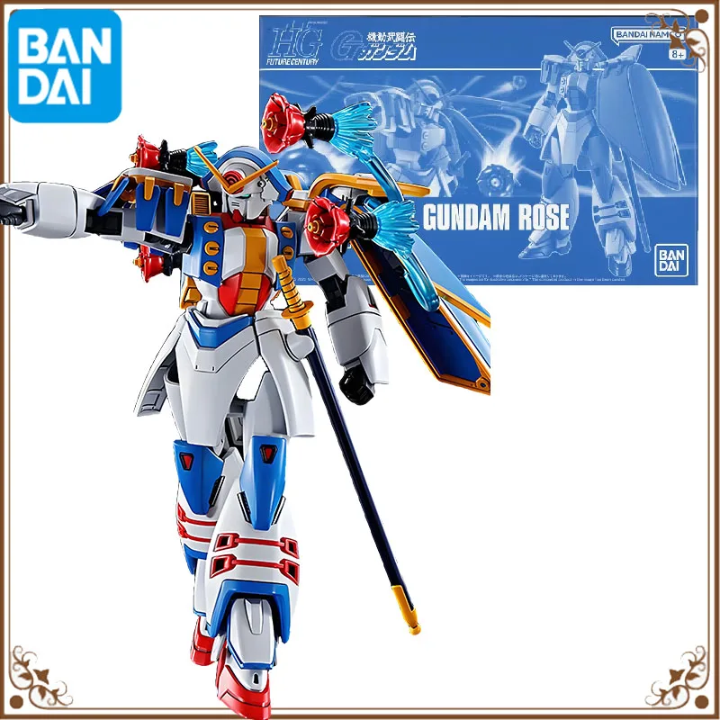 Bandai натуральная HG1/144 GF13-009NF ROSE Gundam комплект аниме фигурка в сборе игрушки для