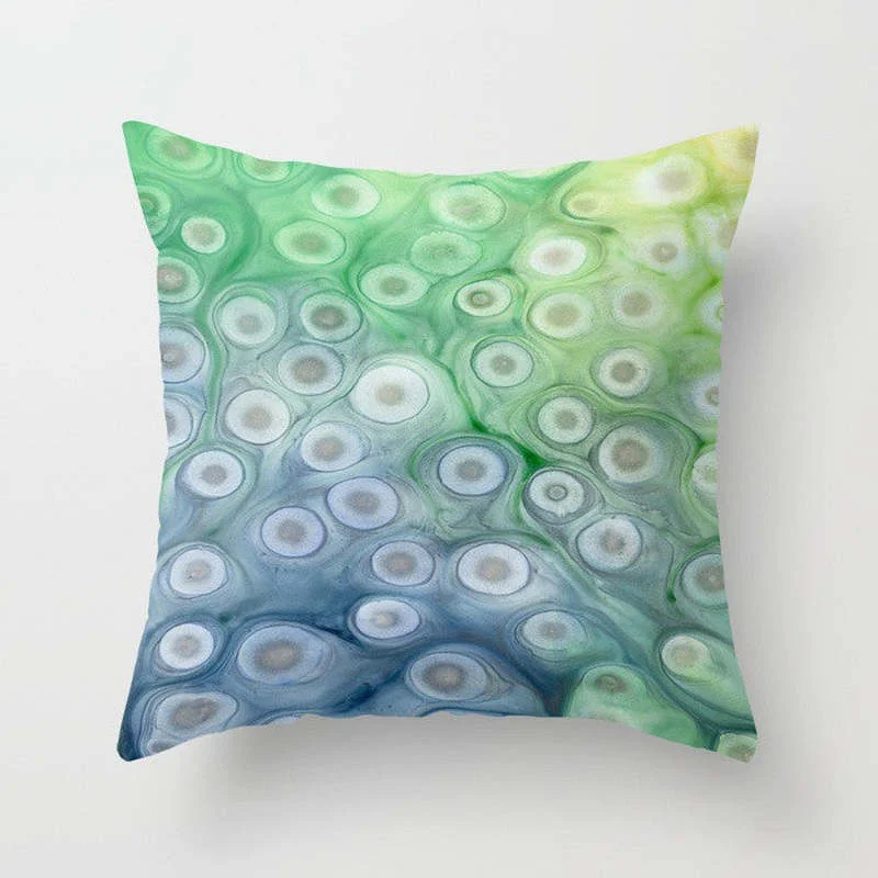 

Abstract Rivulet Decorative Pillow Cover - Throw Pillow Cushion - Home Decor