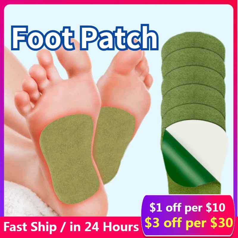 

12/36/60pcs Detoxification Wormwood Foot Patch Pain Relieving Plaster Relieve Foot Stress Help Sleeping Body Health Care Pad