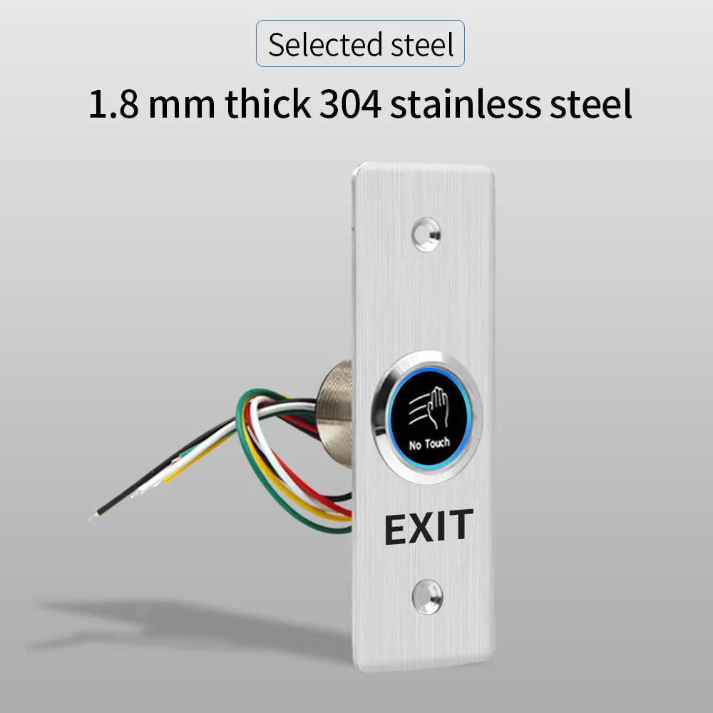 Кнопка открывания двери панельные ворота из нержавеющей стали