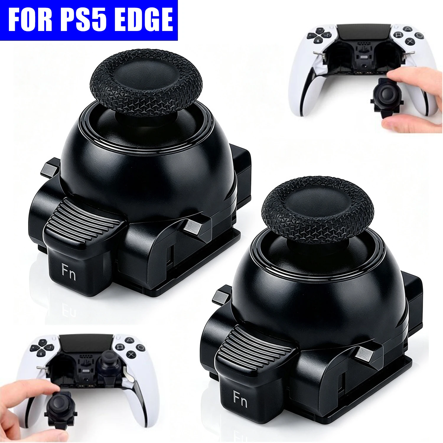 Фото Модуль джойстика Besavior TMR для замены контроллера PS5 Edge, решение проблемы дрифта, запчасти для ремонта геймпада, игровые аксессуары №2