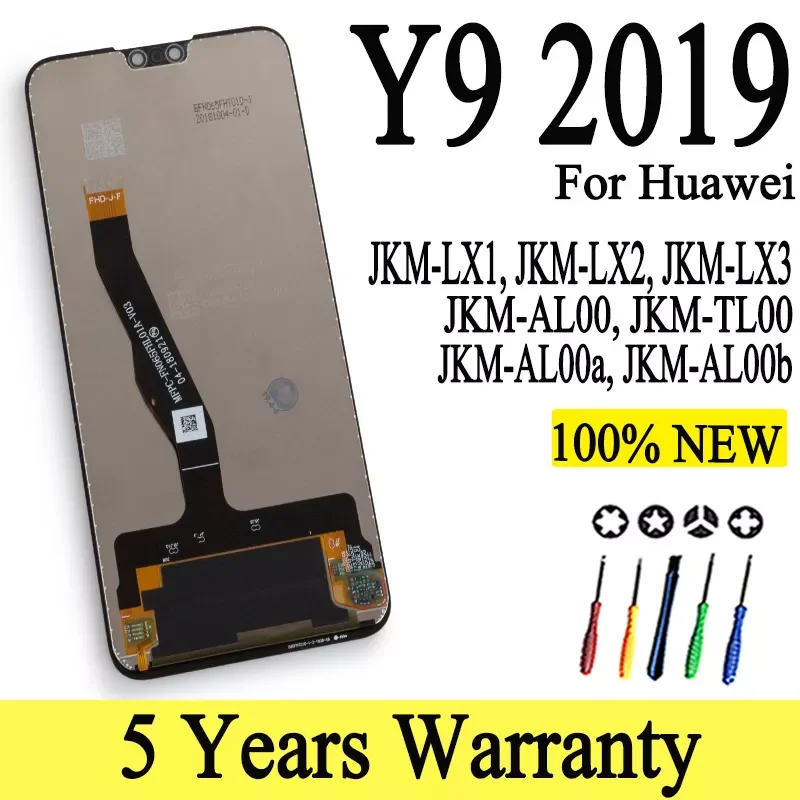 

100% NEW JKM-LX1 JKM-LX2 LX3 Wholeasle Bussins LCD For HUAWEI Y9 2019 Lcd With Frame Display Screen For HUAWEI Y9 2019 Screen