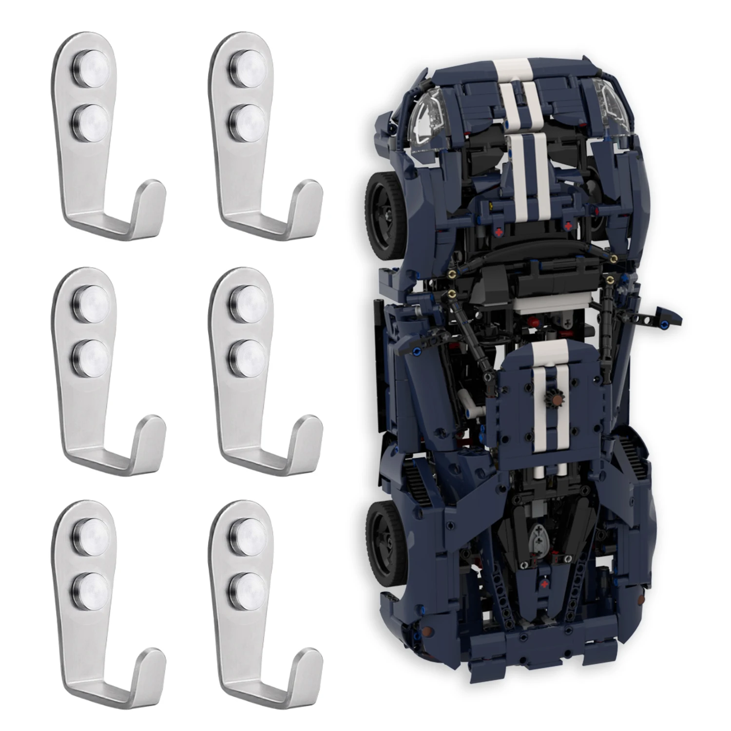 Wall Mount Hook for Lego 42154 Technic 2022 Ford GT (Only Hook)