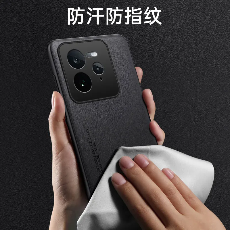 For Realme GT7 Pro Case Business Style Luxury Leather Skin-friendly Cover GT 7 Shockproof Bumper Funda