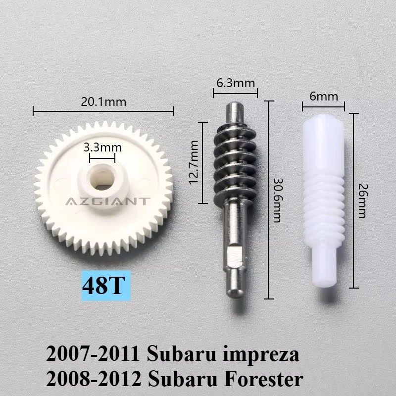 

Для Subaru Impreza 2003-2022 Forester 2003-2021 автоматический складной привод бокового зеркала заднего вида в сборе и комплект шестерен 30T 44T 45T 48T