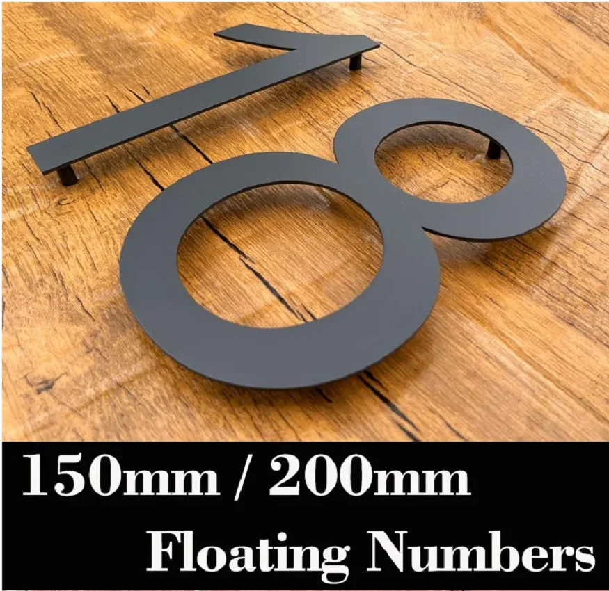 Большие плавающие металлические дверные пластины 8 дюймов 150/200 мм из нержавеющей