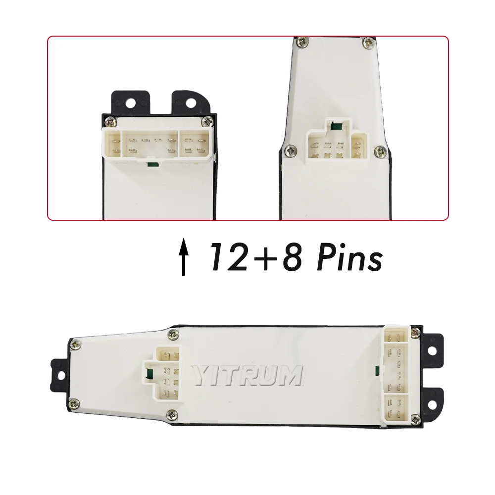 ЮТРИМ 56009449 АК 68171681 Кнопка главного переключателя стеклоподъемника AB для Jeep Cherokee